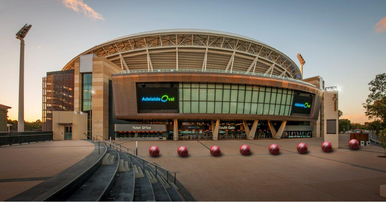 Adelaide oval event bollards.